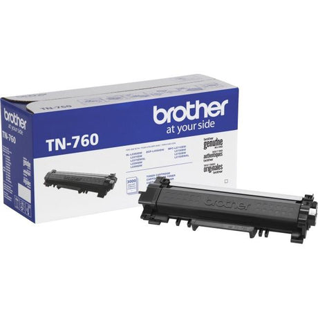 Sale on-Brother TN-760 Original Toner Cartridge - Black - 3000 Pages
