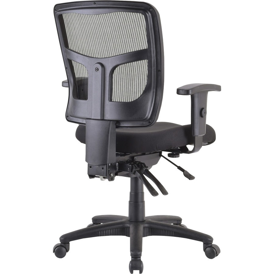 Lorell ErgoMesh Series Managerial Mid-Back Chair