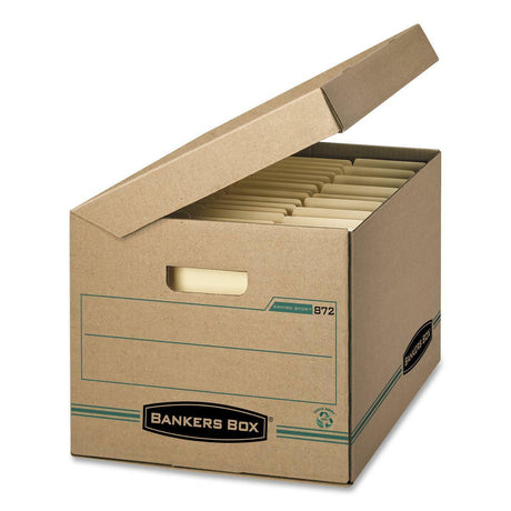 Bankers Box Flip-Top Attached Lid File Box