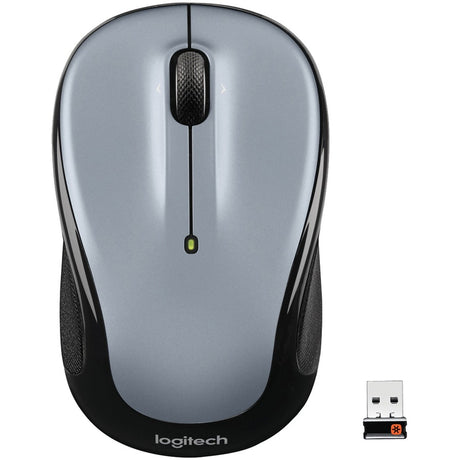 Logitech M325 Wireless Mouse, 2.4 GHz with USB Unifying Receiver, 1000 DPI Optical Tracking, 18-Month Life Battery, PC / Mac / Laptop / Chromebook (LIGHT SILVER)