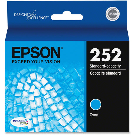 Epson DURABrite Ultra T252220 Original Standard Yield Inkjet Ink Cartridge - Cyan - 1 Each