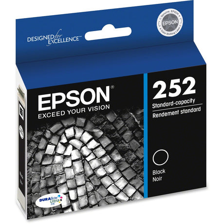 Epson DURABrite Ultra T252120 Original Standard Yield Inkjet Ink Cartridge - Black - 1 Each