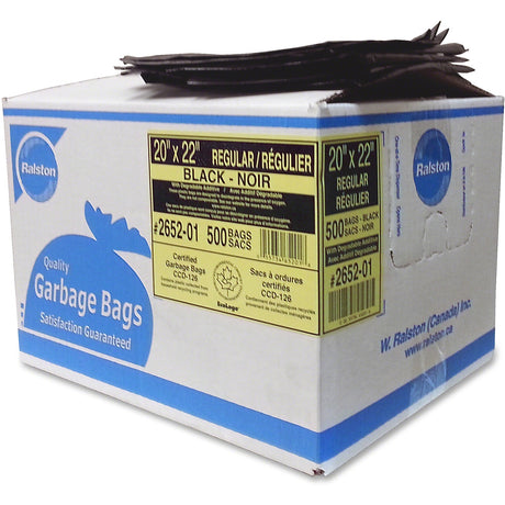 Ralston Black Regular-Strength Industrial Bags