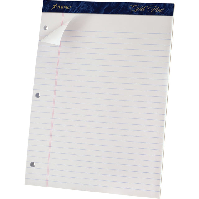 TOPS Gold Fibre Micro-Perforated Notepad