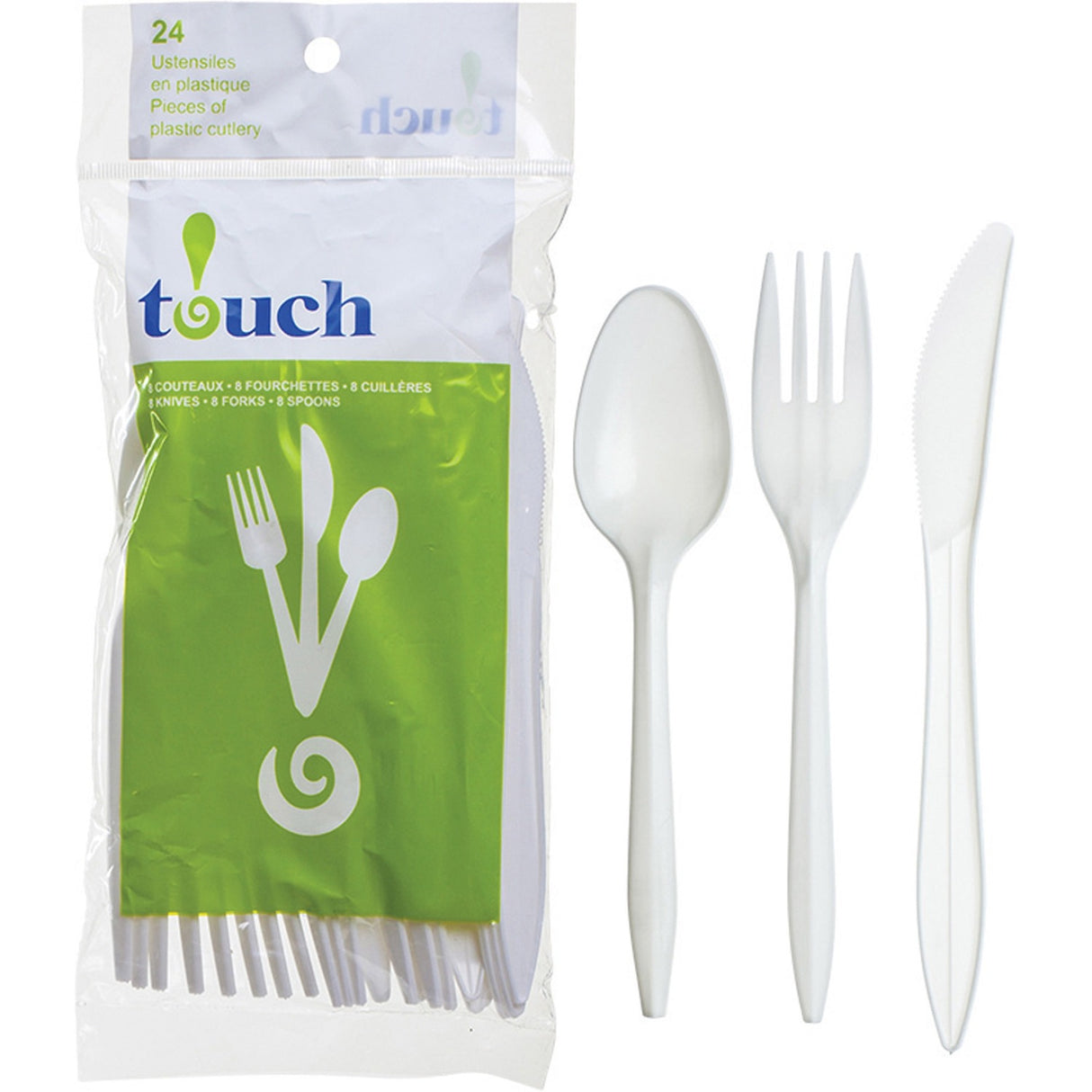 TOUCH Plastic Cutlery Set