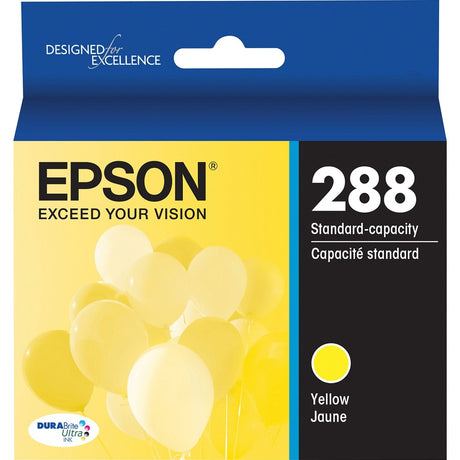 Epson DURABrite Ultra T288 Original Standard Yield Inkjet Ink Cartridge - Yellow - 1 Each