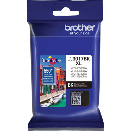 Brother Innobella LC3017BK Original High Yield Inkjet Ink Cartridge - Black - 1 / Pack