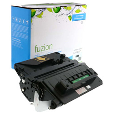 fuzion Standard Yield Laser Toner Cartridge - Alternative for HP 64A (CC364A) - Black - 1 Each