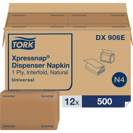 Tork Xpressnap&reg; Natural Dispenser Napkin N4