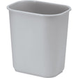 Rubbermaid Commercial Wastebasket Small 13 QT Gray