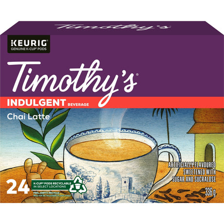 Timothy's Chai Latte Tea K-Cup