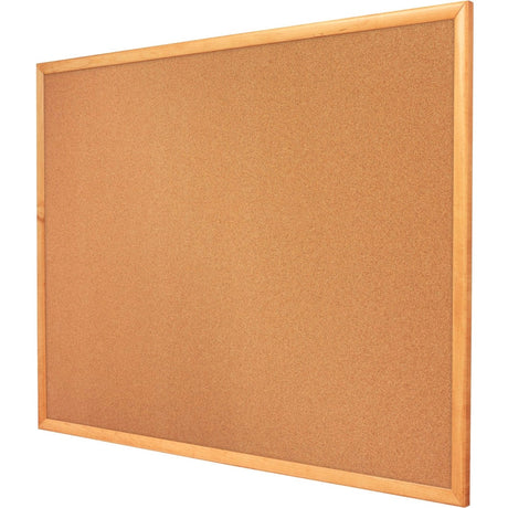 Quartet Standard Cork Bulletin Board, Oak Finish Frame, 2? x 1.5?