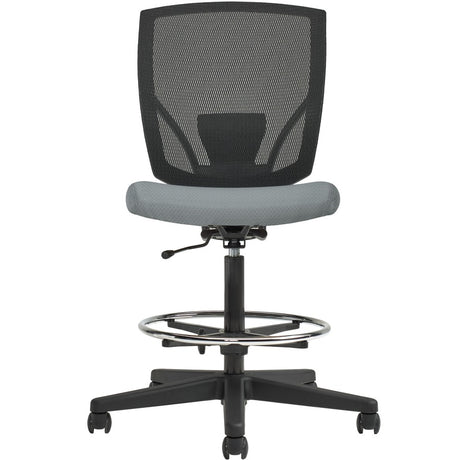 Offices To Go Ibex | Upholstered Seat & Mesh Back Armless Drafting Task Chair