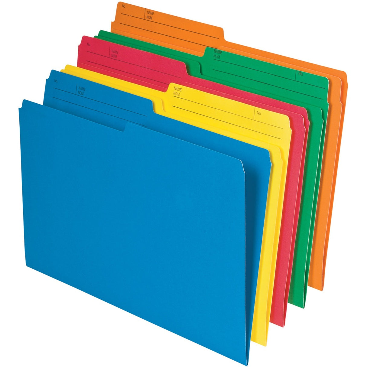Pendaflex 1/2 Tab Cut Legal Top Tab File Folder