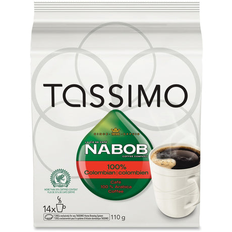 Elco Pod Tassimo Pods Nabob Colombian Coffee Singles