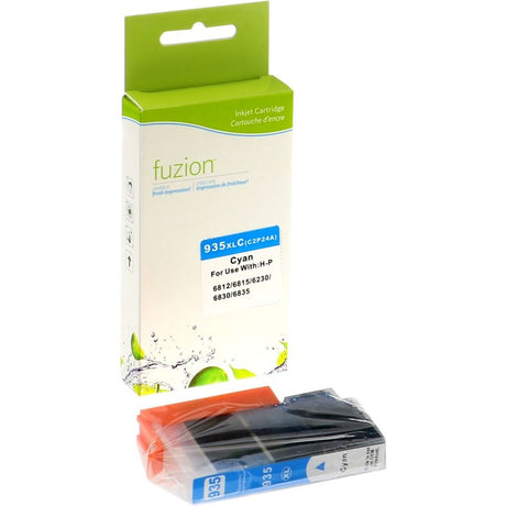Fuzion Inkjet Ink Cartridge - Alternative for HP 935XL - Cyan - 1 Each