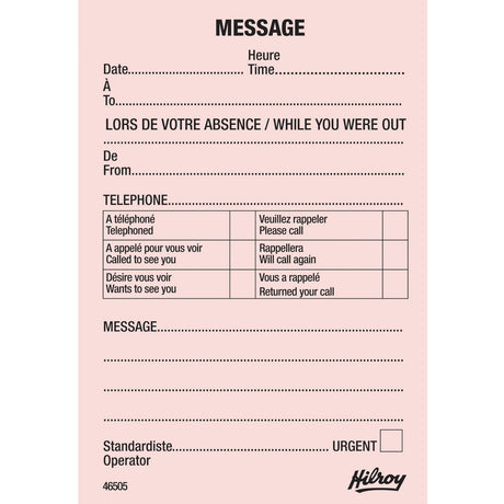 Hilroy Message Pad