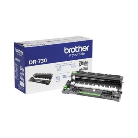 Brother Genuine DR-730 Mono Laser Drum Unit - Laser Print Technology - 12000 Pages 