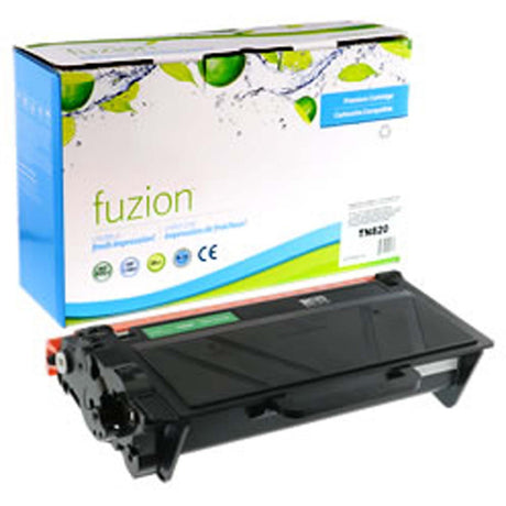 fuzion Standard Yield Laser Toner Cartridge - Alternative for Brother TN820 - Black - 1 Each