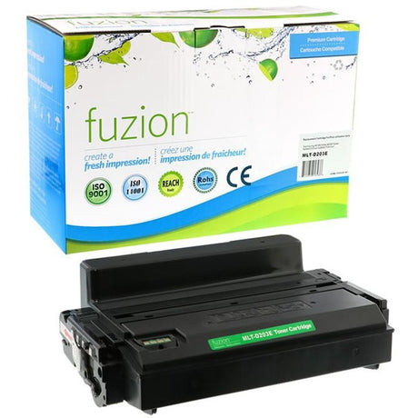 Fuzion High Yield Laser Toner Cartridge - Alternative for Samsung MLT-D203L, MLT-D203E - Black - 1 Each