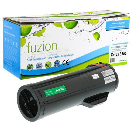 Fuzion Extra High Yield Laser Toner Cartridge - Alternative for Xerox 106R02740 - Black 